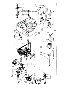 Drive System parts for Kenmore Washer 110.7205702 (1107205702, 110 7205702) from AppliancePartsPros.com
