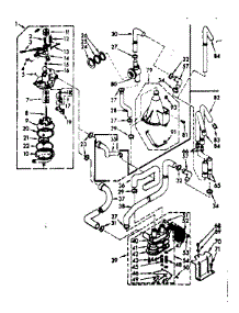 Water System parts for Kenmore Washer 110.7205703 (1107205703, 110 7205703) from AppliancePartsPros.com