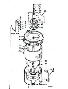 Tub And Basket Assembly parts for Kenmore Washer 110.7205800 (1107205800, 110 7205800) from AppliancePartsPros.com