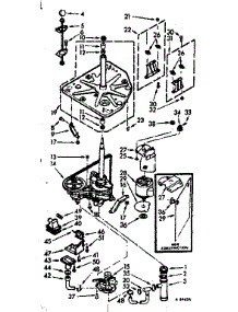 Drive System parts for Kenmore Washer 110.7205900 (1107205900, 110 7205900) from AppliancePartsPros.com
