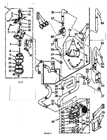 Water System parts for Kenmore Washer 110.7205900 (1107205900, 110 7205900) from AppliancePartsPros.com