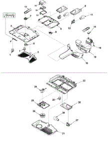 Controls parts for Kenmore Refrigerator 596.73502300 (59673502300, 596 73502300) from AppliancePartsPros.com