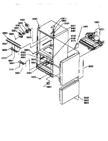Controls And Light Covers parts for Kenmore Refrigerator 596.77272790 (59677272790, 596 77272790) from AppliancePartsPros.com