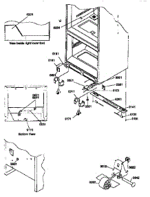 Insulation And Roller Assembly parts for Kenmore Refrigerator 596.77275790 (59677275790, 596 77275790) from AppliancePartsPros.com