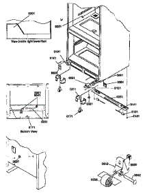 Insulation And Roller Assembly parts for Kenmore Refrigerator 596.77277790 (59677277790, 596 77277790) from AppliancePartsPros.com