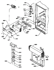 Evaporator And Freezer Control parts for Kenmore Refrigerator 596.77277790 (59677277790, 596 77277790) from AppliancePartsPros.com