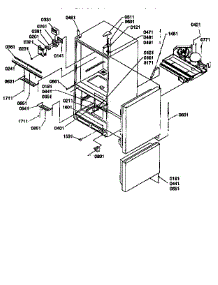 Controls And Light Covers parts for Kenmore Refrigerator 596.77277790 (59677277790, 596 77277790) from AppliancePartsPros.com
