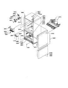 Controls And Light Covers parts for Kenmore Refrigerator 596.79147991 (59679147991, 596 79147991) from AppliancePartsPros.com