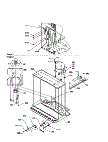 Machine Compartment parts for Kenmore Refrigerator 596.79162991 (59679162991, 596 79162991) from AppliancePartsPros.com