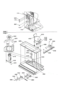 Machine Compartment parts for Kenmore Refrigerator 596.79272991 (59679272991, 596 79272991) from AppliancePartsPros.com
