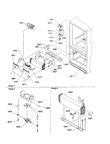 Evaporator / Freezer Control parts for Kenmore Refrigerator 596.79277990 (59679277990, 596 79277990) from AppliancePartsPros.com
