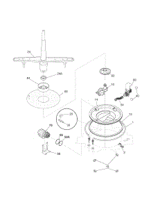Motor & Pump parts for Kenmore Dishwasher 587.14013408A (58714013408A, 587 14013408A) from AppliancePartsPros.com