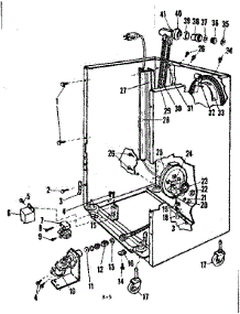 Frame parts for Kenmore Dishwasher 587.720710 (587720710, 587 720710) from AppliancePartsPros.com