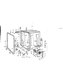 Tub Details parts for Kenmore Dishwasher 587.720765 (587720765, 587 720765) from AppliancePartsPros.com
