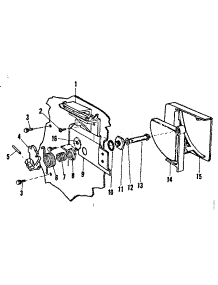 Detergent Cup parts for Kenmore Dishwasher 587.721100 (587721100, 587 721100) from AppliancePartsPros.com