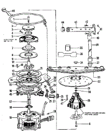 Motor, Heater, & Spray Arm Details parts for Kenmore Dishwasher 587.721101 (587721101, 587 721101) from AppliancePartsPros.com