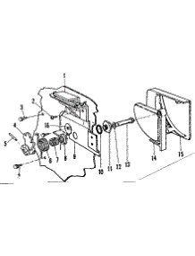 Detergent Cup Details parts for Kenmore Dishwasher 587.721101 (587721101, 587 721101) from AppliancePartsPros.com