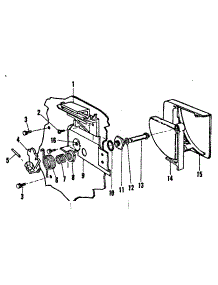 Detergent Cup parts for Kenmore Dishwasher 587.721300 (587721300, 587 721300) from AppliancePartsPros.com