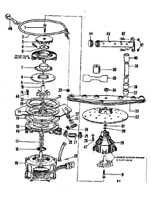 Motor, Heater, And Spray Arm parts for Kenmore Dishwasher 587.727011 (587727011, 587 727011) from AppliancePartsPros.com