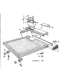 Top Details parts for Kenmore Dishwasher 587.730415 (587730415, 587 730415) from AppliancePartsPros.com