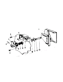 Detergent Cup Details parts for Kenmore Dishwasher 587.733202 (587733202, 587 733202) from AppliancePartsPros.com