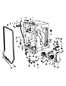 Tube Details parts for Kenmore Dishwasher 587.733302 (587733302, 587 733302) from AppliancePartsPros.com