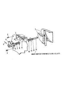 Detergent Cup parts for Kenmore Dishwasher 587.736611 (587736611, 587 736611) from AppliancePartsPros.com