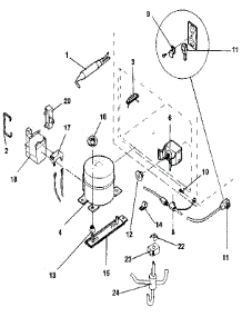 Unit parts for Kenmore Freezer 253.8195685 (2538195685, 253 8195685) from AppliancePartsPros.com