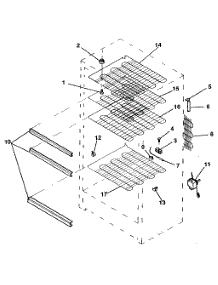 Liner parts for Kenmore Freezer 253.8290511 (2538290511, 253 8290511) from AppliancePartsPros.com