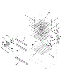 Liner parts for Kenmore Freezer 253.8291011 (2538291011, 253 8291011) from AppliancePartsPros.com