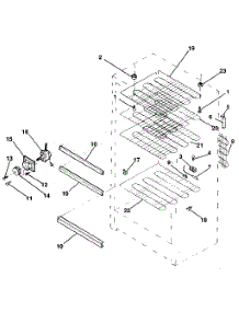 Liner parts for Kenmore Freezer 253.8291080 (2538291080, 253 8291080) from AppliancePartsPros.com