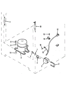 Unit parts for Kenmore Freezer 253.8291081 (2538291081, 253 8291081) from AppliancePartsPros.com