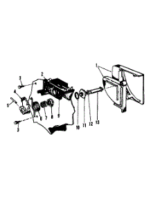 Detergent Cup Details parts for Kenmore Dishwasher 587.155602 (587155602, 587 155602) from AppliancePartsPros.com