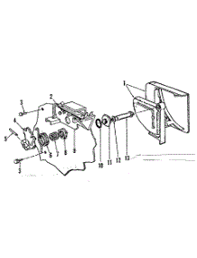 Detergent Cup parts for Kenmore Dishwasher 587.155700 (587155700, 587 155700) from AppliancePartsPros.com