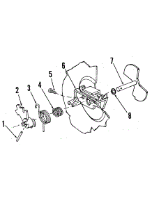 Detergent Cup Details parts for Kenmore Dishwasher 587.1558581 (5871558581, 587 1558581) from AppliancePartsPros.com