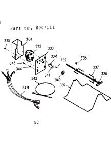 Optional Rotisserie parts for Kenmore Range 647.6357411 (6476357411, 647 6357411) from AppliancePartsPros.com