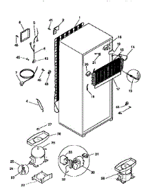 Unit Parts parts for Kenmore Refrigerator 253.9366744 (2539366744, 253 9366744) from AppliancePartsPros.com