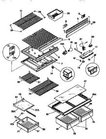 Liner parts for Kenmore Refrigerator 253.9368780 (2539368780, 253 9368780) from AppliancePartsPros.com