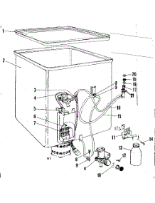 Tub Details parts for Kenmore Dishwasher 587.718000 (587718000, 587 718000) from AppliancePartsPros.com