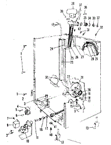 Frame Details parts for Kenmore Dishwasher 587.718501 (587718501, 587 718501) from AppliancePartsPros.com