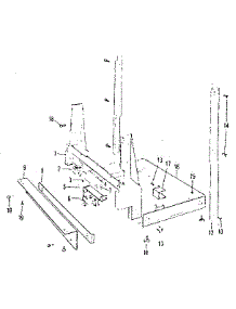 Frame Details parts for Kenmore Dishwasher 587.71871 (58771871, 587 71871) from AppliancePartsPros.com