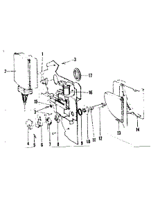 Detergent Cup Details parts for Kenmore Dishwasher 587.71890 (58771890, 587 71890) from AppliancePartsPros.com