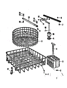 Rack Assemblies parts for Kenmore Dishwasher 587.720411 (587720411, 587 720411) from AppliancePartsPros.com