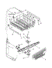 Upper Dishrack And Water Feed