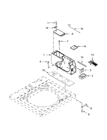 Meter Case Parts parts for Kenmore Washer 2992310 from AppliancePartsPros.com