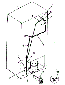 Ice Maker Installation parts for Kenmore Refrigerator 253.9305120 (2539305120, 253 9305120) from AppliancePartsPros.com