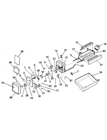 Ice Maker Installation parts for Kenmore Refrigerator 253.9305710 (2539305710, 253 9305710) from AppliancePartsPros.com