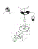 Pump, Washarm And Motor Parts