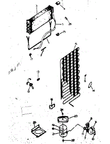 Unit Parts parts for Kenmore Refrigerator 253.8657251 (2538657251, 253 8657251) from AppliancePartsPros.com