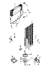 Unit Parts parts for Kenmore Refrigerator 253.8365161 (2538365161, 253 8365161) from AppliancePartsPros.com